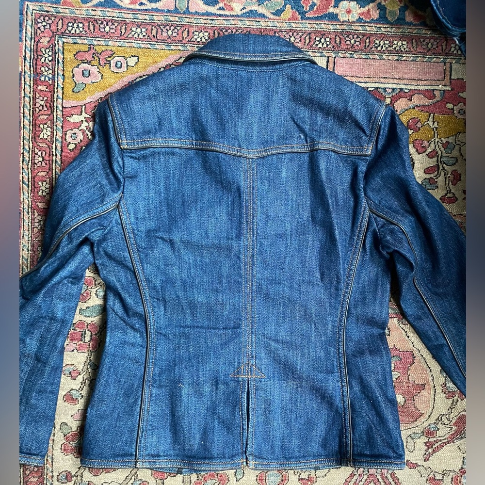 Theory “Canadian Tuxedo” jeans and jean blazer - Picture 3 of 11